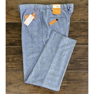 Tallia Men's Size 40x32 Suit Trousers Vezzo Dress Pants Flat Front Stretch NEW